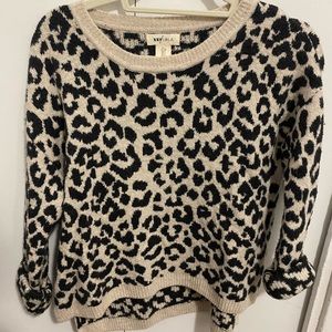 Leopard Print Sweater